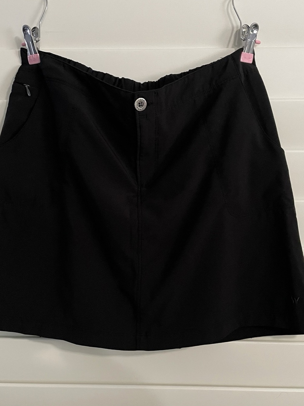 White Sierra West Loop Trail Hiking Skort Black Size Medium Quick Dry